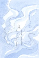 Wir sind eingeladen, das reine Feuer der Liebe, das Gott ist, in der Umarmung von jemandem wie uns selbst zu tragen: dem Sohn Gottes, unserem Retter.