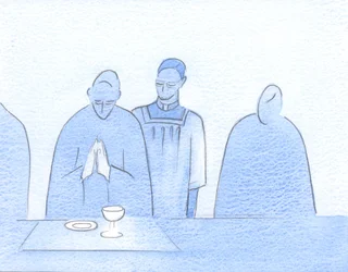 Wir können versuchen, gegenüber Christus so zu handeln, wie dieser Priester gegenüber seinem Bischof: aufmerksam und jederzeit bereit, zu dienen.