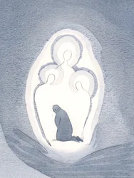 Wir lieben und verehren die drei göttlichen Personen in unseren Seelen, wenn wir im Stand der Gnade leben.