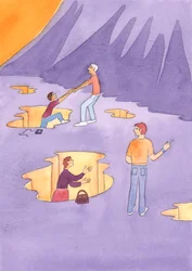 Wir müssen den Bedürftigen praktische Hilfe leisten, ebenso wie Gebete, wenn Menschen in Not sind. Es reicht normalerweise nicht aus, nur zu sagen: 