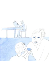 Wenn wir unsere Gaben unserer gesegneten Frau darbringen, damit sie sie vervollkommnet, bevor wir uns dem Herrn nähern, sind wir wie ein Kind, das ein Geschenk mit seiner Mutter überprüft, bevor es sich einem geliebten Vater mit einem Geburtstagsgeschenk n