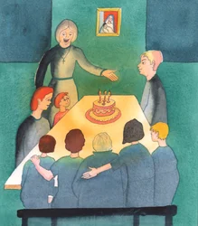 Wo Menschen auf die Kirche hören, Gott für ihre Kinder danken und die Bedürfnisse der Familie vor ihre eigenen Ambitionen stellen, ist ein Zuhause wie eine Oase des Lichts.