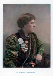 Sir George Alexander, englischer Schauspieler und Theatermanager, 1901