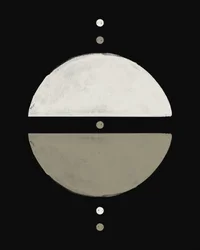 Abstrakte kosmische Balance