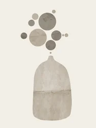 Minimalistische Gefäßblasen