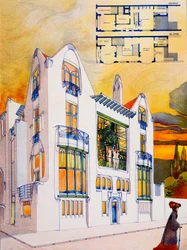 Hausentwurf, ca. 1905-6