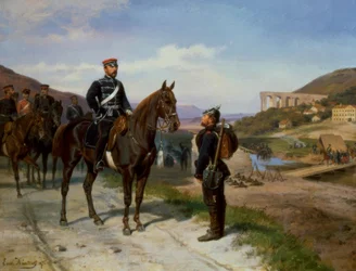 Begegnung mit Prinz Friedrich Karl von Preußen