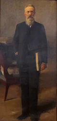 Porträt des Komponisten Nikolai Rimski-Korsakow