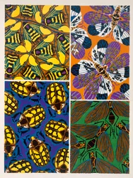 Design mit Insektenmotiv