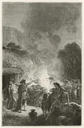 Beerdigungen in der Eisenzeit