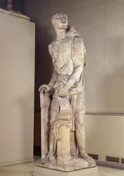 Eloquenz, Modell für das Denkmal für General Carlos Maria de Alvear (1788-1852)