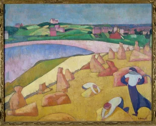 Erntezeit am Meer, 1891