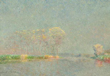 Nebel auf der Lys