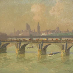 Waterloo Bridge und Hungerford Bridge
