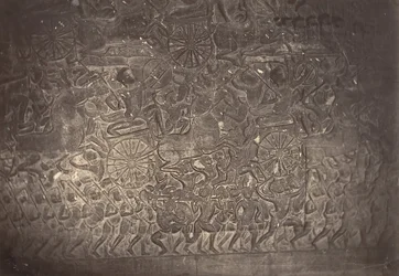 Bas-relief de la Grande Galerie de la Pagode, 1866