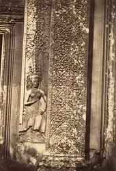 Dekoratives Detail der Großen Pagode, 1866