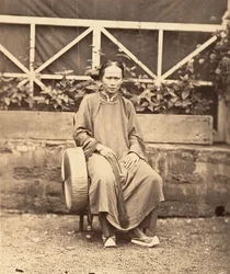 Annamitische Frau, Saigon, Cochinchina