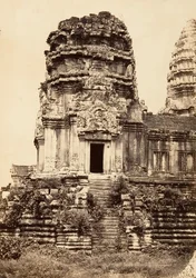 Große Pagode - Nordturm des 2. Stockwerks, 1866