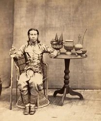 Phra-Kéo-Pha, Bruder des Königs, 1866