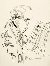 Porträt von Jacques Fromental Elie Levy, bekannt als Halevy