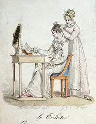 Der Frisiertisch, ca. 1816