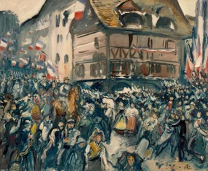Einzug der Franzosen in Straßburg, 27. November 1918