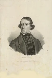 Porträt von August Bournonville 1805-1879, 1842