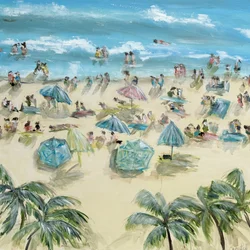 Tropische Strandszene
