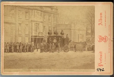 Das Begräbnis von Kaiser Napoleon III