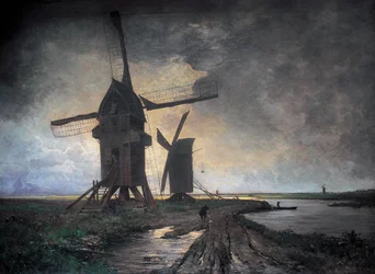 Mühle auf der Ebene von Lille. 1877