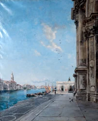 Blick von der Kirche Madonna della Salute
