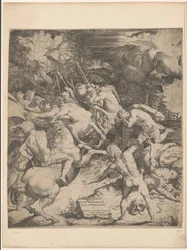 Bekehrung des Paulus (linkes Blatt)