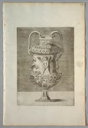Vase (Tafel 9 einer Serie)