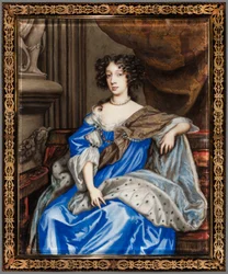 Porträt von Maria von Modena, ca. 1673