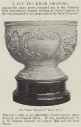 Ein Pokal für Schießwettbewerbe