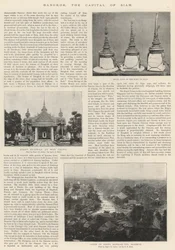 Bangkok, die Hauptstadt von Siam