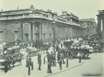 Bank of England, Threadneedle Street, City of London, 1895