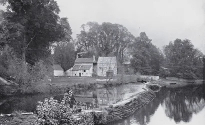 Bathampton, das Wehr