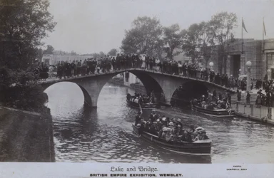 British Empire Exhibition, Wembley: See und Brücke