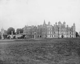 Burghley House (s/w Foto)