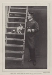 Kapitän der Ehrenwerte Hedworth Lambton, der die Marinebrigade in Ladysmith kommandierte