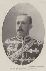 Kapitän der Ehrenwerte T. A. Brassey, der Gouverneur von Pretoria