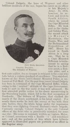 Oberst Dalgety, der Verteidiger von Wepener