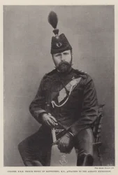 Oberst HRH Prinz Henry von Battenberg, KG, an die Ashanti-Expedition angegliedert