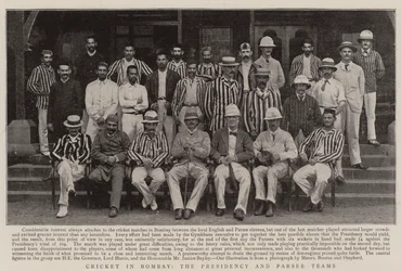 Cricket in Bombay, die Präsidentschafts- und Parsee-Teams