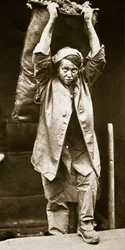 Kohlenlieferung, Druck von Horace W. Nichols, ca. 1916