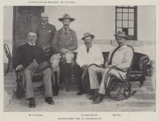 Berühmte Männer in Matabililand