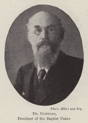 Dr. Clifford, Präsident der Baptist Union