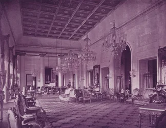 Salon, Regierungshaus, Kalkutta