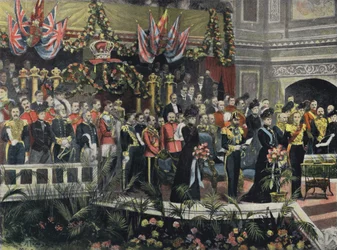 Duke of York eröffnet das erste Bundesparlament, Australien